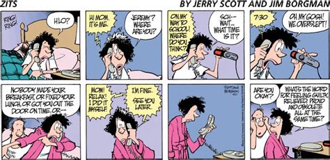 zits comic strip|More.